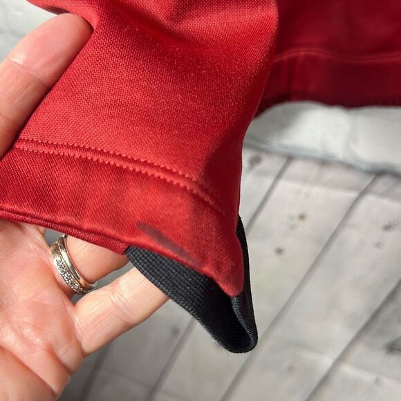 NIKE Golf Tour Performance Therma Fit Quarter Zip Red Shirt size XL PB Dye Golf - Picture 4 of 12